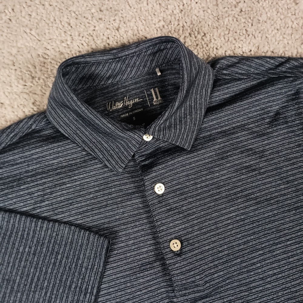 Walter Hagen 11 Majors Small Performance Golf Polo Shirt Mens